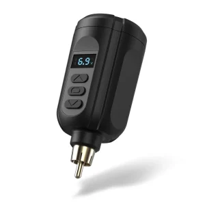 P807 1500 Mah Battery Powered Tattoo Power Supply RCA Connection Plastic Material for Tattoo Pen/Gun