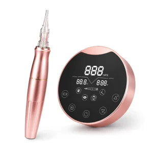 P90 C Disposable Permanent Makeup Machine Digital Rotary Tattoo Pen for Eyebrow Lip Micropigmentation