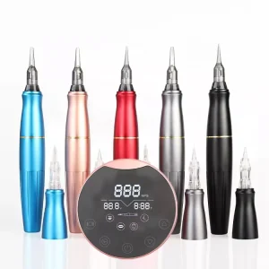 P90 Professional 2 in 1 Nano Brow Permanent Makeup Digital Microblading Tattoo Rotary Wireless PMU Machine