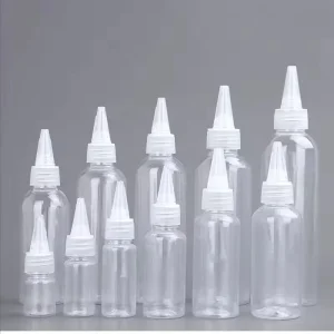 PET Plastic Silk Screen Printed Cosmetic Squeeze Dropper Bottle Flexible Durable Non-Toxic for Safe Liquid Storage