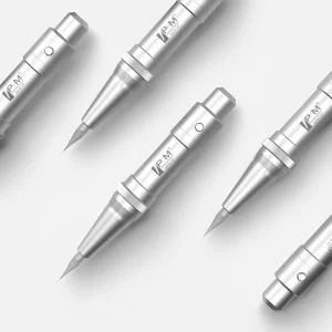 PM K3 Permanent Makeup Machine Electric Tattoo Gun Pen Cartridge Needles Disposable Brushless Motor Stainless Steel for Body Art