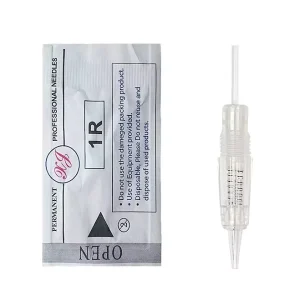 PMU Cartridge Needles Tattoo Rotary Machine Pen Accessories White Transparent Spiral Microblading Eyebrow Lip Permanent Makeup
