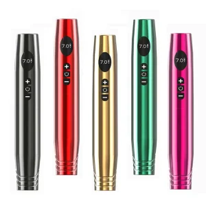 PMU DREAM Kit Pen Tattoo Machine Wireless Universal Needle Cartridges Set Wireless Pen Rotary Tattoo Machine