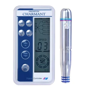 PMU Electric Pen Permanent Makeup Machine Kit for Eyebrow Microblading Microshading Cosmetic Tattoos Nano Brows