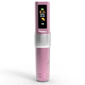 PMU Machine Wireless Professional Permanent Makeup Machine Pen for Brows Lips F10 Rotary Tattoo Pen with 1pcs Battery