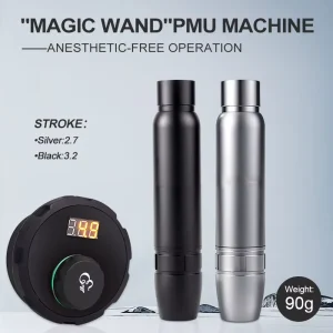 PMU Machine with Dual battery Permanent Makeup Power Pen Tattoo Machine Rotary
