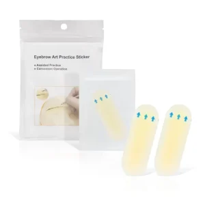 PMU Mimic Silicone Skin Practice Patch Practice Sticker for Eyebrow Microblading Training