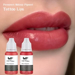 PMU Pigment 15ml Tattoo Ink Semi Permanent Makeup Tattoo Pigment for Microblading Eyebrow Lip Eyeliner