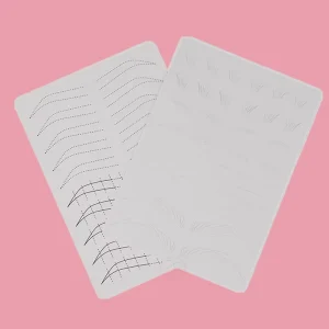 PMU Silicone Practice Skin Sheet White Tattoo Hairstroke Pattern Latex Pads Permanent Makeup Training Accessories