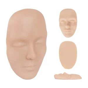 PMU Supplies Face Permanent Makeup Microblading Eyebrow Practice Skin Tattoo Practice Skin Silicone DIY