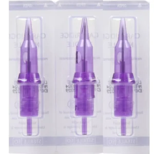PMU Syringe Needle 10pcs Machine Kit Purple Microblading Microshading Tool Eyebrow Permanent Makeup Needle RL RS