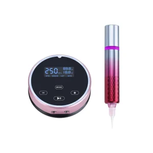 PMU Tattoo Machine Set Premium Permanent Makeup Microblading Tattoo Machine With Power Supply