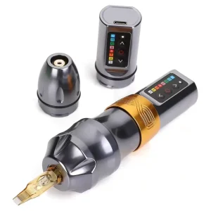 PMU Tattoo Pen Double Lithium Battery Wireless Machine Cordless Tattoo Pen Secant Fog All in One Tattoo Gun With Extra Battery