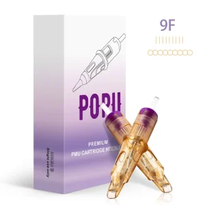 POPU Premium Professional PMU & SMP Cartridge Needles 316L Stainless Steel Sterile Disposable Tattoo Cartridges