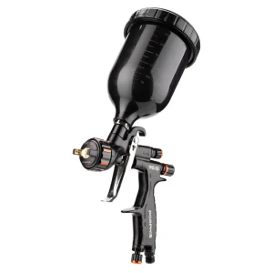 PORPHIS PHS 155 600ml Black Pot Auto Painting Sprayer Professional Automotive Refinishing Pneumatic Tools Car Paint Spray Gun