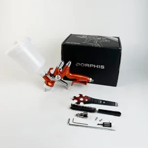 PRD-817 Car Body Repair Pneumatic Spray Gun Air Automotive Paint Gun with 1.3mm Nozzle for Fine Finish