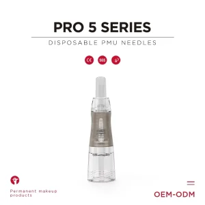 PRO 5 SERIES Disposable Stainless Steel PMU Needles Tattoo Cartridge for Permanent Makeup Machine P5 100% E.O. Gas