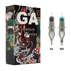 PVC Casing Tattoo Needles Professional Standard 0.35Mm Tattoo Needle Box