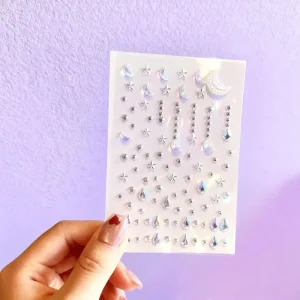 PVC Self-adhesive 3D Removable Tattoo Stickers for Body Art and Decorations