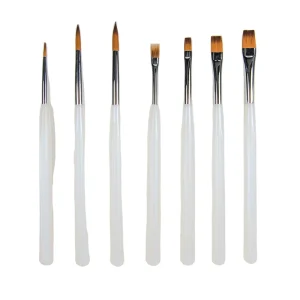 Paint Brush Acrylic Oil Watercolor Easter Egg Face Paint Brush for Halloween Round Pointed