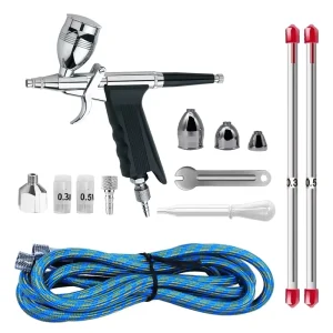 Painting Airbrush Spray Gun AB-116AK for Makeup nail Art Kits Colored Drawing