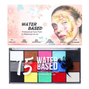 Party Carnival Makeup Paint Kit 8/12/15/20/42 Colors Non Toxic Split Cake Liners One Stroke Face Body Paint Palette