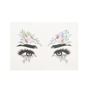 Party Carnival Temporary Tattoo Stickers Handcrafted Body Gems Diamonds Jewel Decals by Manufacturer
