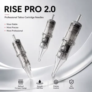 Permanent Disposable Tattoo Cartridge Needles 316 Stainless Steel EO Gas Sterilized Membrane System 20