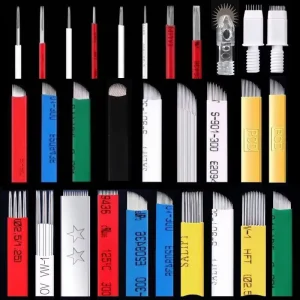 Permanent Eyebrow Makeup Tattoo Microblading Blades Needles Disposable Microblading Blades
