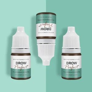 Permanent Eyebrow Tattoo Pigment Ink Private Label Accepted 6ml Lip Pigment and Eyebrow Tattoo Ink Kit