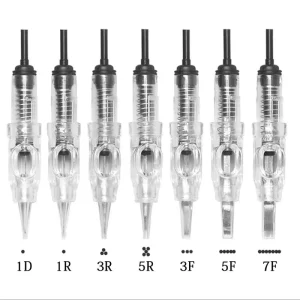 Permanent-Make up Cartridge Needle Tattoo Disposable Needles 600D-G P.m.u Cartridge Needle