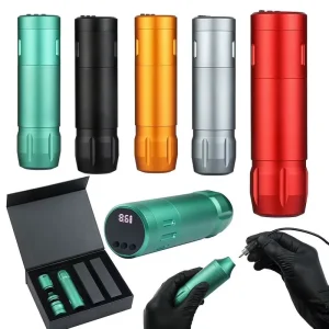 Permanent Makeup 2000mAh Multi-function Wireless Tattoo Pen Machine