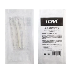 Permanent Makeup Accessories Eyebrow Shaping Sticker Tattoo Marker Ruler Silicone Tint Eyebrow Guides