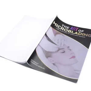 Permanent Makeup Artist Microblading Training Manual Tattoo Learning Techniques Skills Book the Art of Microblading