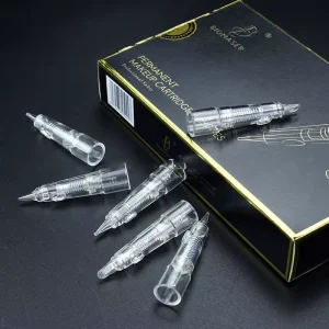 Permanent Makeup Cartridge Needles for Eyebrow Tattooing 304# Stainless Steel Dermografo