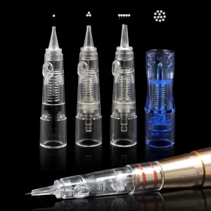Permanent Makeup Cartridge Needles with Steel Tips