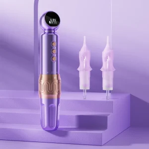 Permanent Makeup Device Low Noise Lightweight Beauty Machine Wide Range Needle Depth Adjustable Stroke for Salon