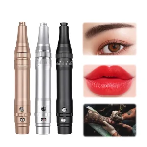 Permanent Makeup Digital Rechargeable Wireless Body Eyebrow Microblading PMU Machine
