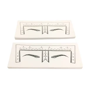 Permanent Makeup Eyebrow Sticker Ruler Microblading Accessories