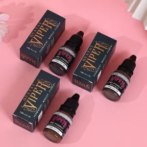 VIPER Organic Permanent Makeup Ink 12ml 10 Colors Microblading Pigment Liquid Tattoo Ink for Eyebrow Lip Eyeliner Custom Logo