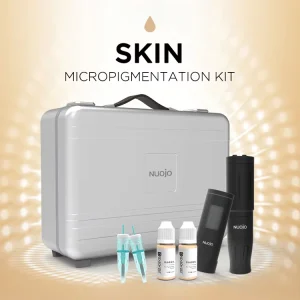 Permanent Makeup Kit Skin Micropigmentation Set for Stretch Mark Camouflage Pigment Scars Acne Scar Camouflage, PMU Machine