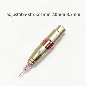 Permanent Makeup Machine Adjustable Stroke 2.0MM-3.5MM Pmu Tattoo Machine Pen Mini Tattoo Gun