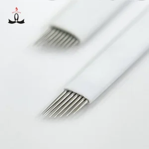 Permanent Makeup Microblading Manufacture 7S 0.25MM Microblading Needles Micro Blades Microblading Needle