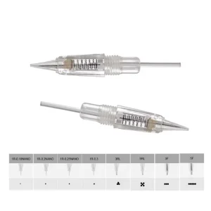 Permanent Makeup Microblading Needle Cartridges Micropigmentation Disposable Micro Needle Cartridges
