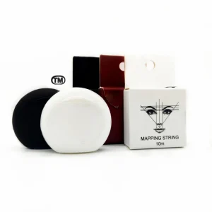 Permanent Makeup Microblading Tattoo Accessory Lnkless Mapping Eyebrow String Tattoo Practice Skin