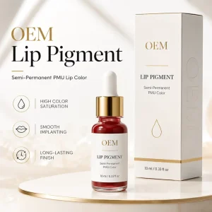 Permanent Makeup Pigment OEM Vegan Extract for Professional Salon Microblading Ink