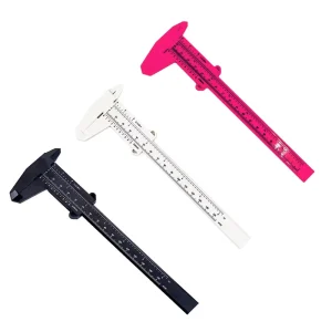 Permanent Makeup Portable Accessories Microblading Tools Stencils Callipers Vernier Slide Plastic Measuring Eyebrow Ruler