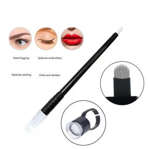 Permanent Makeup Private Label Eyebrow Nano Disposable Tebory Microblading Tools Pen 18U