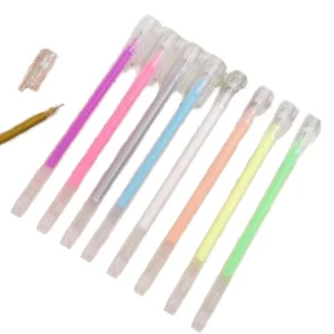 Permanent Makeup Skin Marker Pen Eyebrow PMU Microblading Outline Pencil Felt Pen White Brow Position Mark Mapping