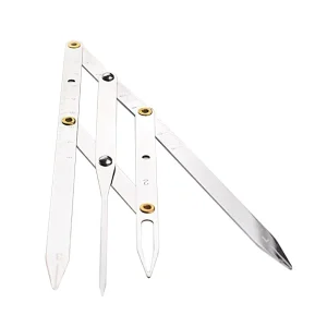 Permanent Makeup Stainless Steel Silver Golden Ratio Microblading Eyebrow Stencil Ruler Reusable for Eyebrow Tattoo